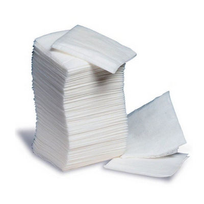 Wholesale Medical 100% Cotton Sterile or Non Sterile 2′ ′ /3′ ′ /4′ ′ - 8/12/16ply Gauze Swabs white wound dressing