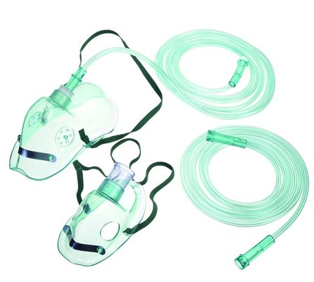 의학 벤튜리 산소 인공호흡기 면 마스크 CE ISO13485 브레이스링 지표 마스크
