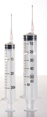 루어 잠금 일회용 살균 주사기 3부 10ml 20ml 정확성 및 안전성 확보