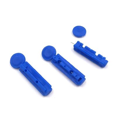 손가락 피 난절도를 위한 포도당 시험 혈당 테스트 바늘을 잡는 버릴 수 있는 트위스트 불모 안전 혈액 란셋