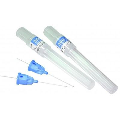 치아 버릴 수 있는 엔도 25MM 관개 바늘 치음 소비재의 마취를 위해