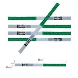 CE 의학 HCG 단일 스텝 임신뇨 신속 시험 페이퍼 스트립 IVD 시험 스트립 장비