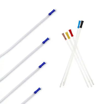 14Fr 남성과 여성용 의학적 비생성 비뇨기 PVC 간헐 카테터